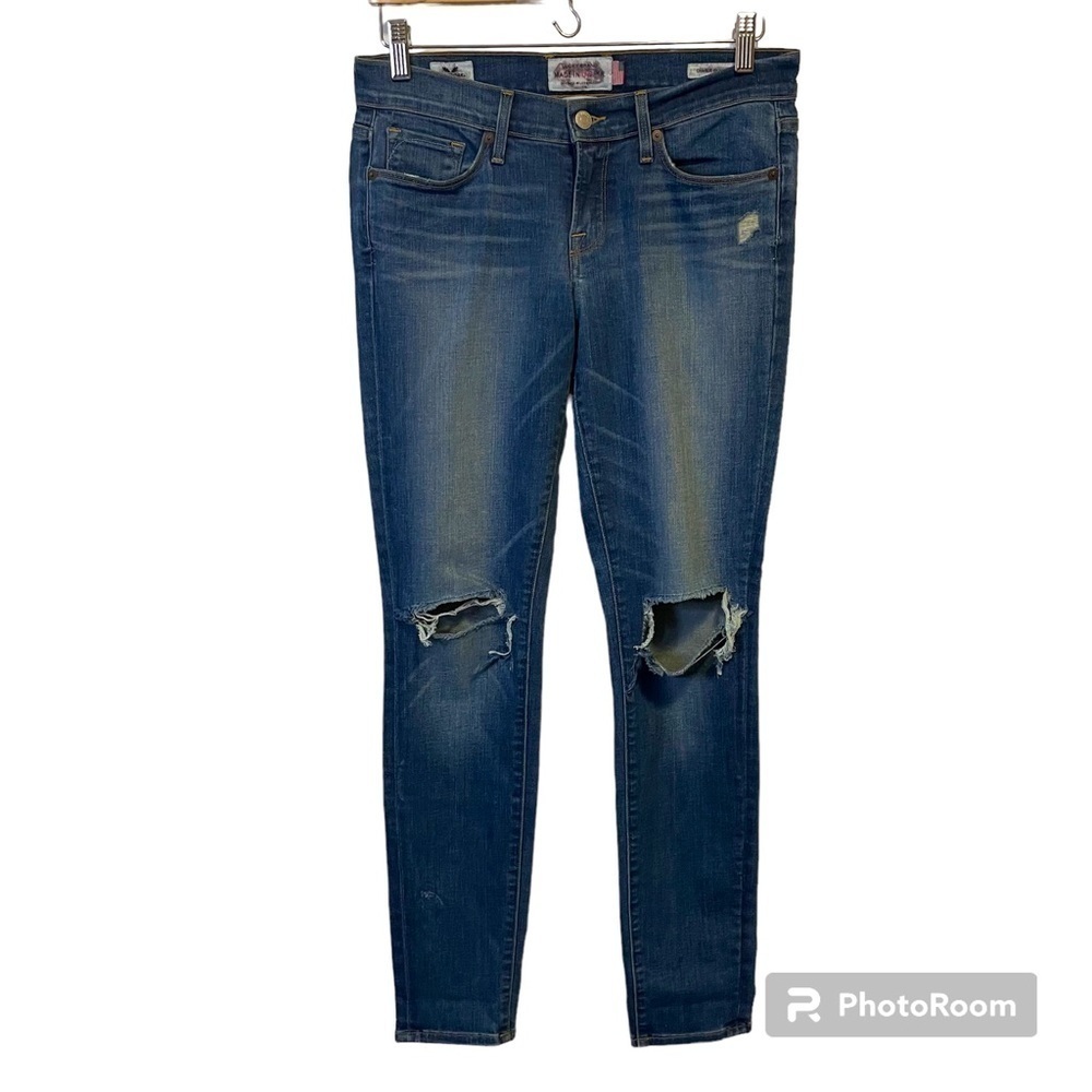 Lucky brand ankle jeans. Charlie skinny